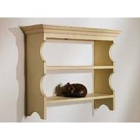 Mottisfont Painted Medium Hanging Shelf (White)