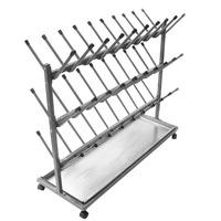 mobile boot storage trolley 30 pairs