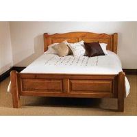 Mottisfont Waxed Panelled Bed - Multiple Sizes (Double Bed)