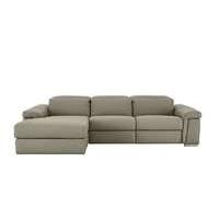 Movimento Leather Recliner Corne...