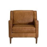 Modbury Leather Chair, Charme Ru...