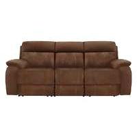 Moreno 3 Seater Fabric Recliner Sofa