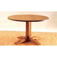 Mottisfont Waxed Round Table 4ft