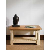 mottisfont painted potboard coffee table blue oak