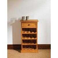 Mottisfont Waxed Small Floor Standing Wine Rack (Metal)