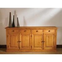 mottisfont waxed large welsh dresser base wooden