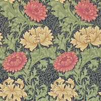 morris wallpapers chrysanthemum 212549