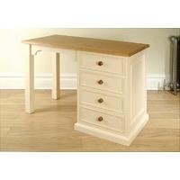 Mottisfont Painted Desk / Dressing Table (Blue, Oak, Wooden)