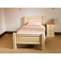 Mottisfont Painted Bed - Multiple Sizes (Double Bed (Cream))