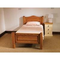 Mottisfont Waxed Panelled Bed - Multiple Sizes (Single Bed)