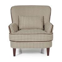 moffatt fabric armchair cream