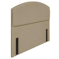 Monaco Floorstanding Upholstered Headboard Sand Small Double