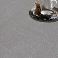 Monzen Grey Vinyl Flooring Sheet 4m²