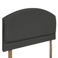 Monaco Upholstered Headboard - Small Double - Granite