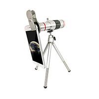 Mobile telescope 18x with 37MM clip silver