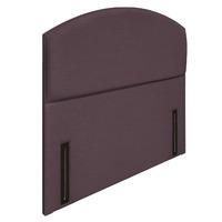 Monaco Floorstanding Upholstered Headboard - Small Single - Amethyst