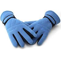 Motorcycle Fleece Gloves Slip Fleece Gloves Warm Gloves Longer Thicker Anti-UV Breathable Wear Non-Slip Earthquake