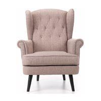 monroe armchair seashell grey