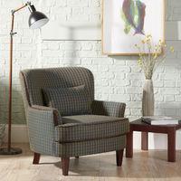 moffatt fabric armchair green