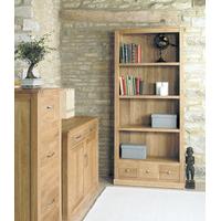 mobel solid oak 3 drawer bookcases