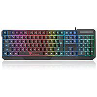 MotoSpeed K70 USB Wired Gaming Keyboard 7 Color Backlit Support Windows XP 2000 Vista Mac