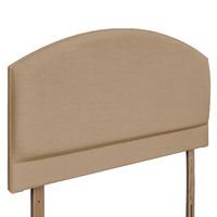 Monaco Upholstered Headboard - Small Double - Oatmeal