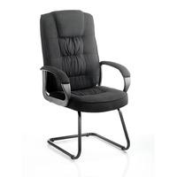 moore fabric cantilever office chair