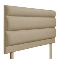 Monza Upholstered Headboard Sand Small Single