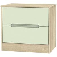 Monaco Mussel and Bardolino Chest of Drawer - 2 Drawer Midi