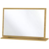 monaco modern oak mirror large