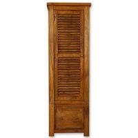 Modasa Mango Wooden Wardrobe - 1 Door 1 Drawer