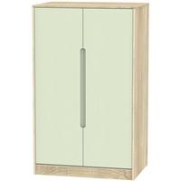 monaco mussel and bardolino wardrobe 2ft 6in plain midi