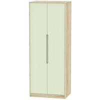 monaco mussel and bardolino wardrobe tall 2ft 6in plain