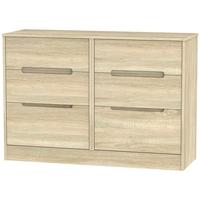 monaco bardolino chest of drawer 6 drawer midi