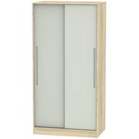 Monaco Kaschmir Matt and Bardolino Sliding Wardrobe - Wide