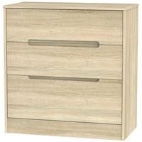 Monaco Bardolino Chest of Drawer - 3 Drawer Deep