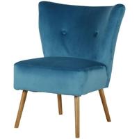 Monaco Ocassional Tub Chair with Beach Oak Stain Leg