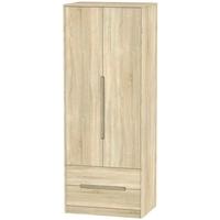 Monaco Bardolino Wardrobe - Tall 2ft 6in with 2 Drawer