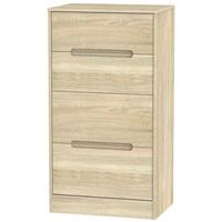 monaco bardolino chest of drawer 4 drawer deep midi