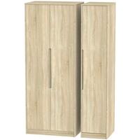 Monaco Bardolino Triple Wardrobe - Tall Plain