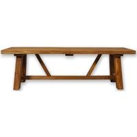 modasa mango wooden trestle bench