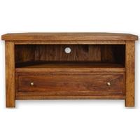 Modasa Mango Wooden TV Cabinet - Corner