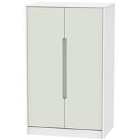 Monaco Kaschmir and White Wardrobe - 2ft 6in Plain Midi