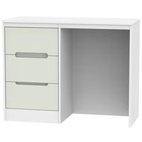 Monaco Kaschmir and White Dressing Table - Vanity Knee Hole