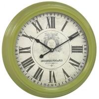 Mojito Green Vintage Wall Clock