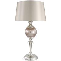 Mocha Pearl Trinity Table Lamp with Champagne Shade