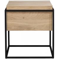 monolit medium black side table