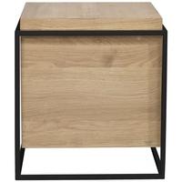 Monolit Large Black Side Table