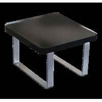 mode end table black gloss