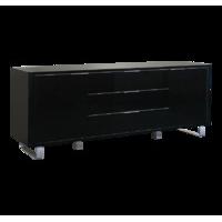 Mode 5 Compartment Sideboard - Black Gloss